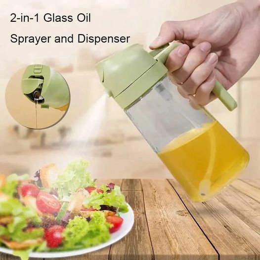 Easy 2-N-1 Oil Sprayer™ Dispenser