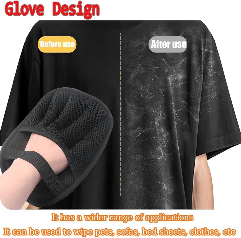 Fur B-Gone™ Pet Hair and Lint Remover Glove - Buy One Get One Free