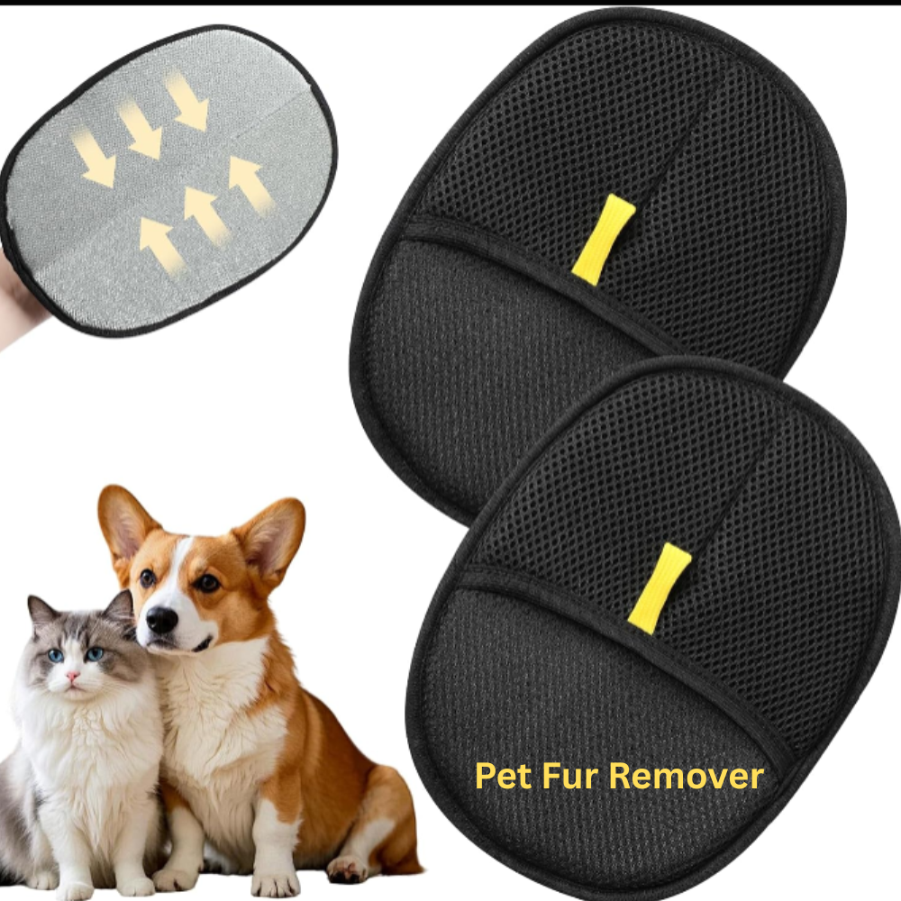 Fur B-Gone™ Pet Hair and Lint Remover Glove - Buy One Get One Free