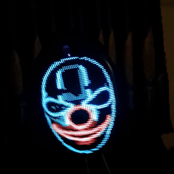 GlowSync LED Party Mask