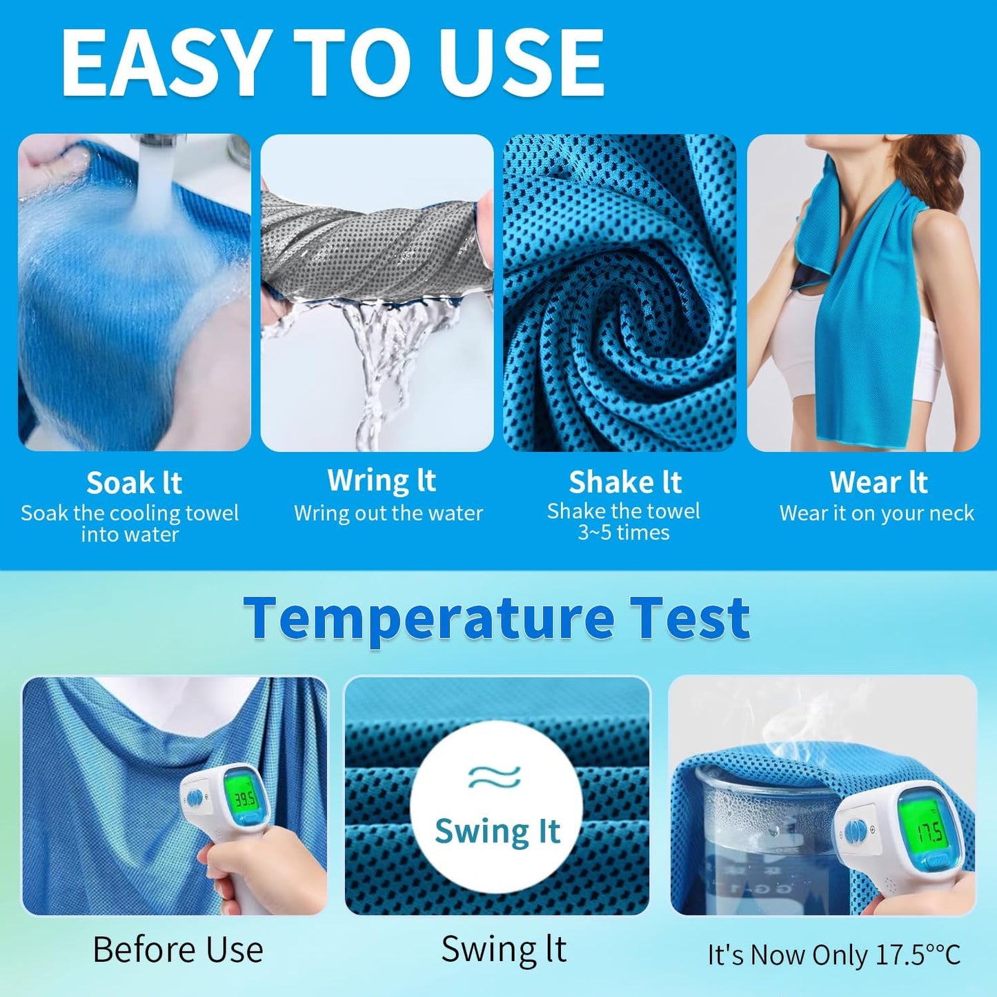 ChillMax™ 4 Pak Cooling Towels