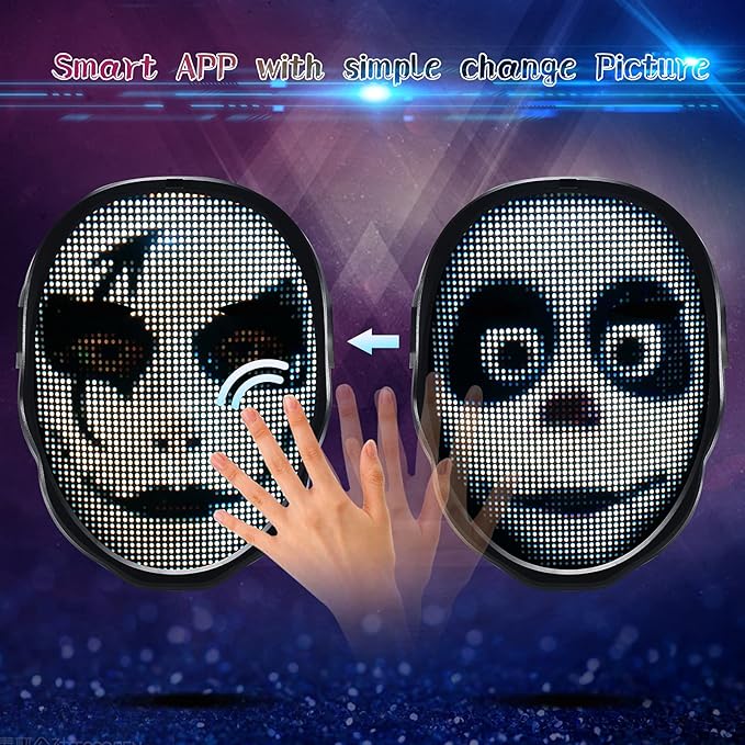MorphGlow™ LED Party Mask