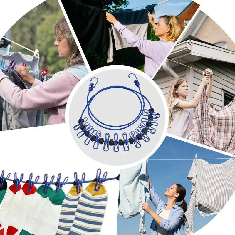 WindGuard™ Portable Clothesline