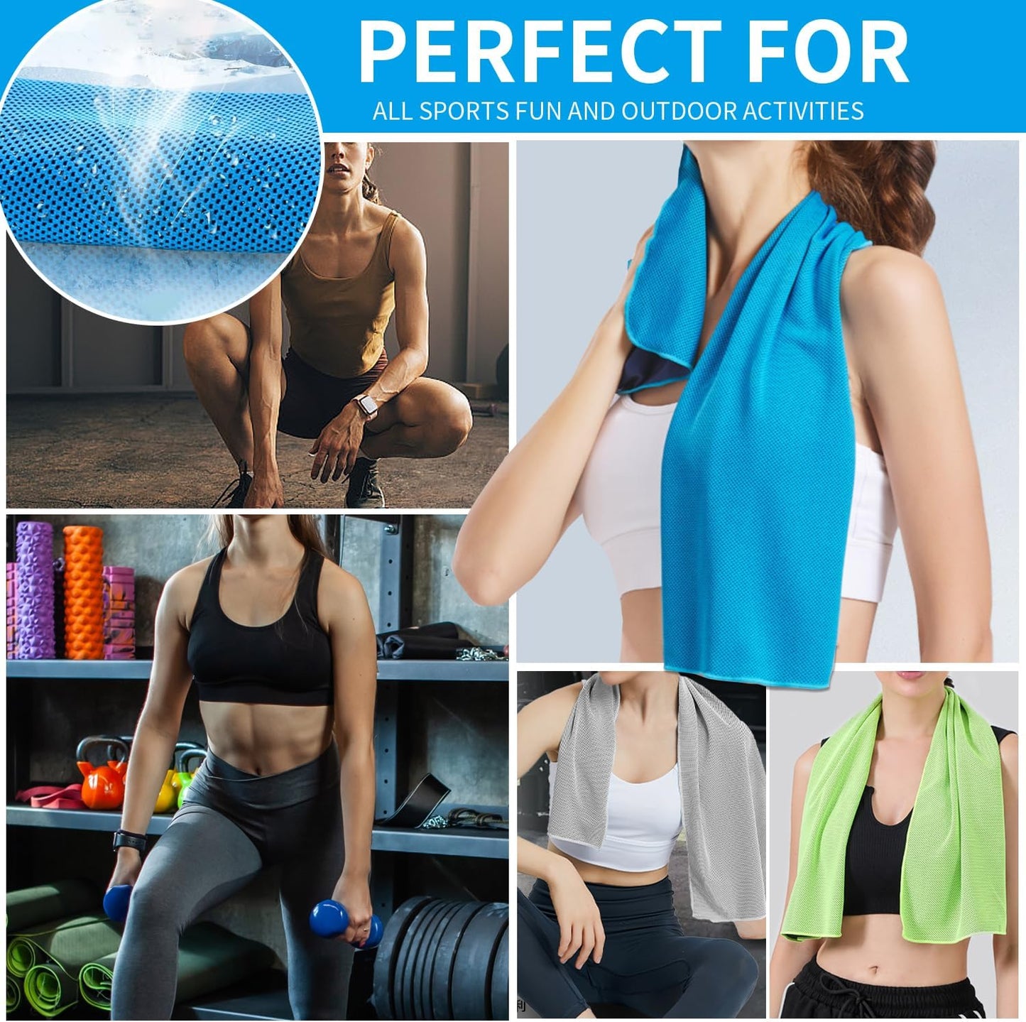 ChillMax™ 4 Pak Cooling Towels
