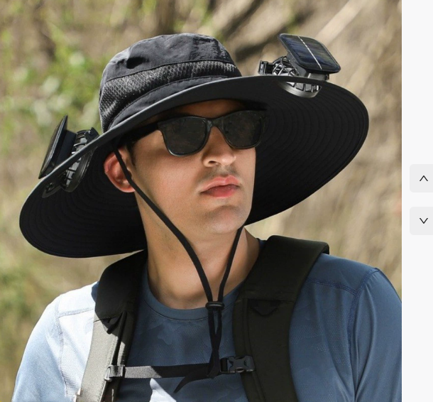 SunGuard™ Solar Fan Hat