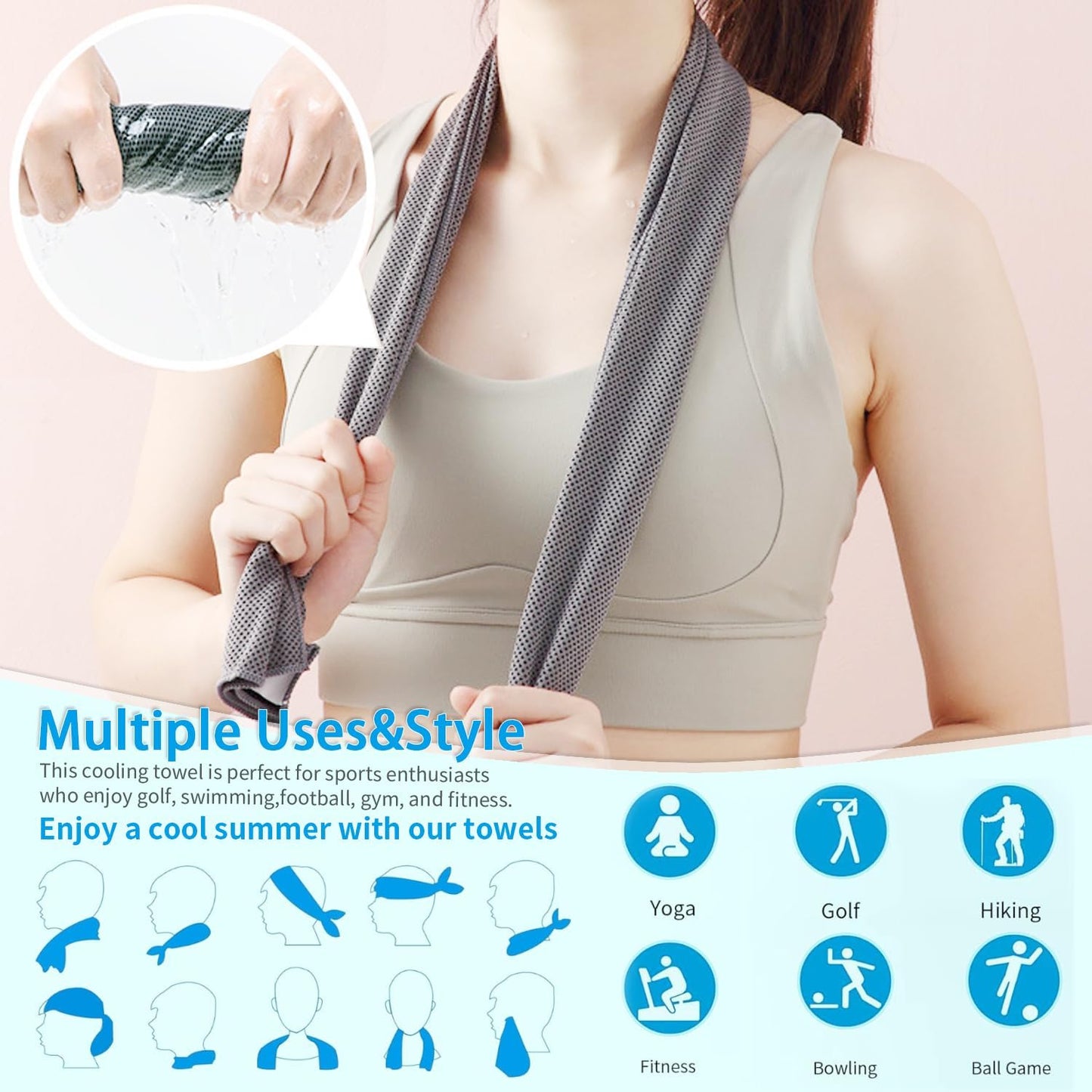 ChillMax™ 4 Pak Cooling Towels