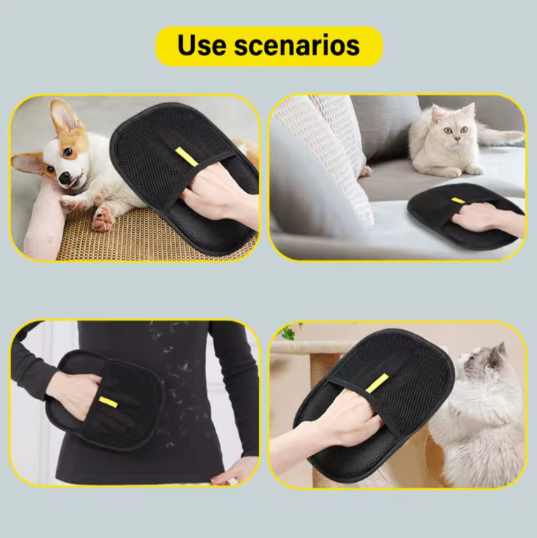 Fur B-Gone™ Pet Hair and Lint Remover Glove - Buy One Get One Free