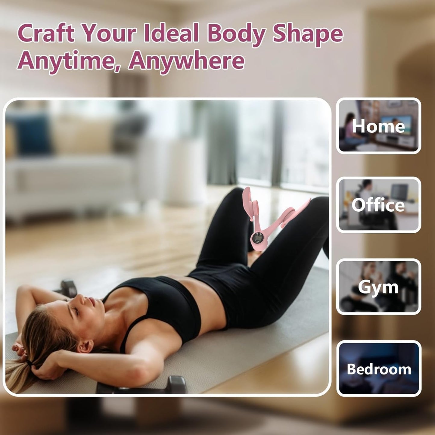 CoreLift 3-N-1 Thigh & Pelvic Trainer
