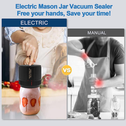 Jar Savor Pro™ Canning Jar Vacuum Sealer: Ultimate Freshness