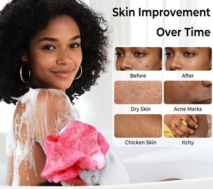 SmoothSkin Luxe™ African Exfoliating Shower Sponge