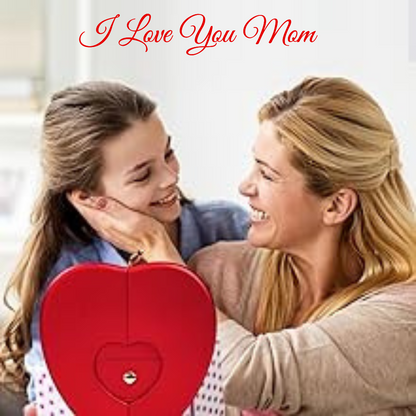Mother's Day Gift | Everlasting Rose And Beautiful Necklace