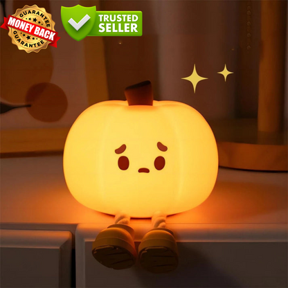 Cozy-Glo™ Pumpkin Lamp