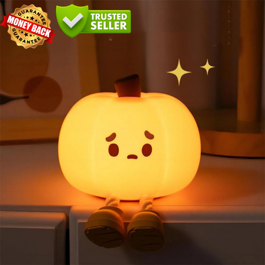 Cozy-Glo™ Pumpkin Lamp