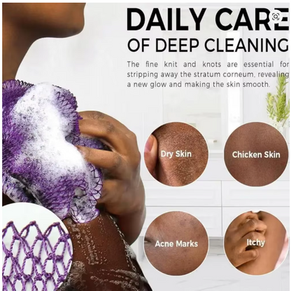 SmoothSkin Luxe™ African Exfoliating Shower Sponge