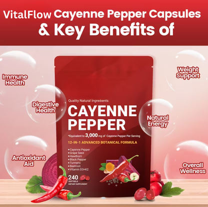 VitalFlow™ Cayenne Softgels