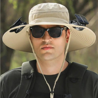 SunGuard™ Solar Fan Hat