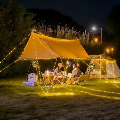 Ultimate SolarGlow™ Retractable String Lights