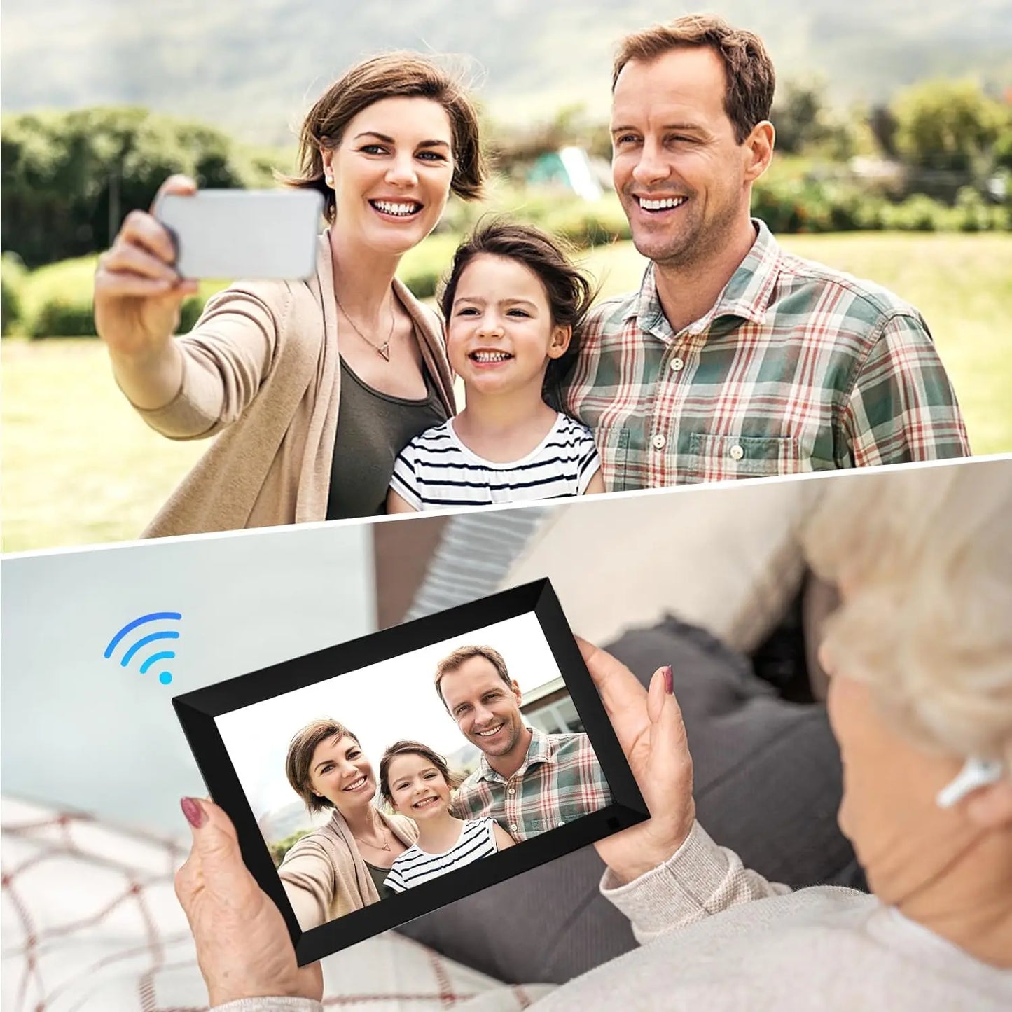 Memory Keeper™ Smart WiFi Digital Picture Frame