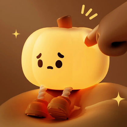 Cozy-Glo™ Pumpkin Lamp