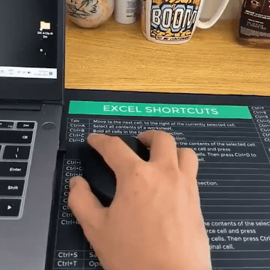 Shortcut ProMat: Office Efficiency Pad