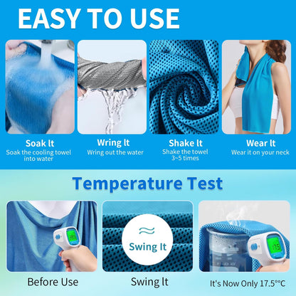 ChillMax™ 4 Pak Cooling Towels