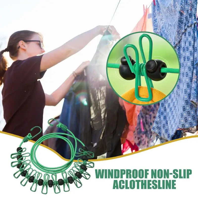 WindGuard™ Portable Clothesline