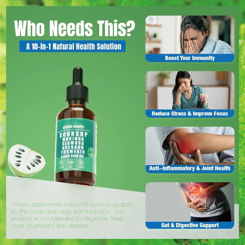 Soursop Vitality™ Boost Drops