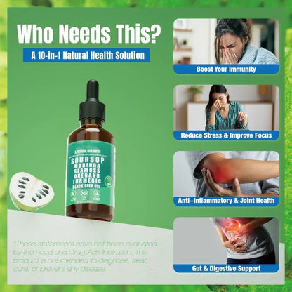 Soursop Vitality™ Boost Drops