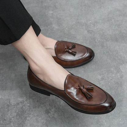 Luxury Italian Tassel Loafers