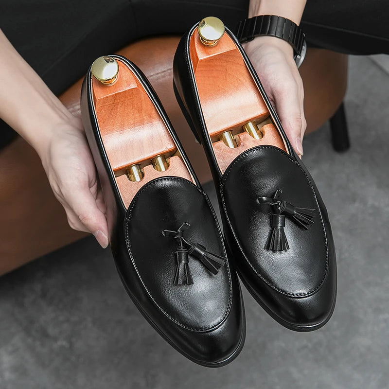 Luxury Italian Tassel Loafers