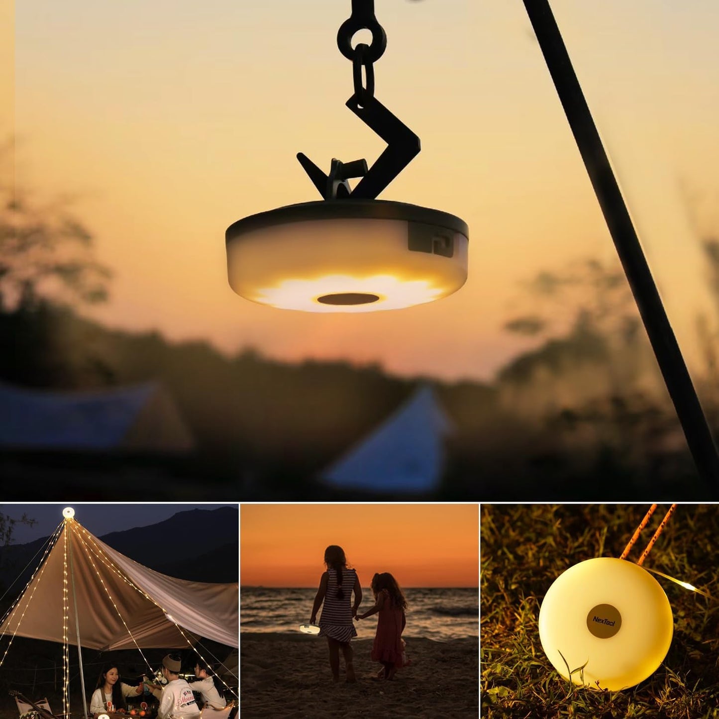 Ultimate SolarGlow™ Retractable String Lights