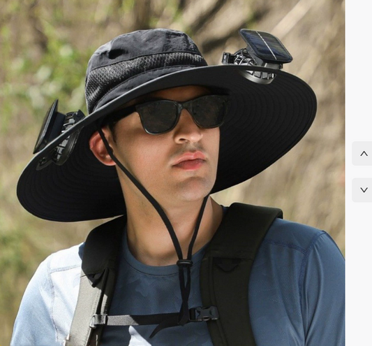 SunGuard™ Solar Fan Hat