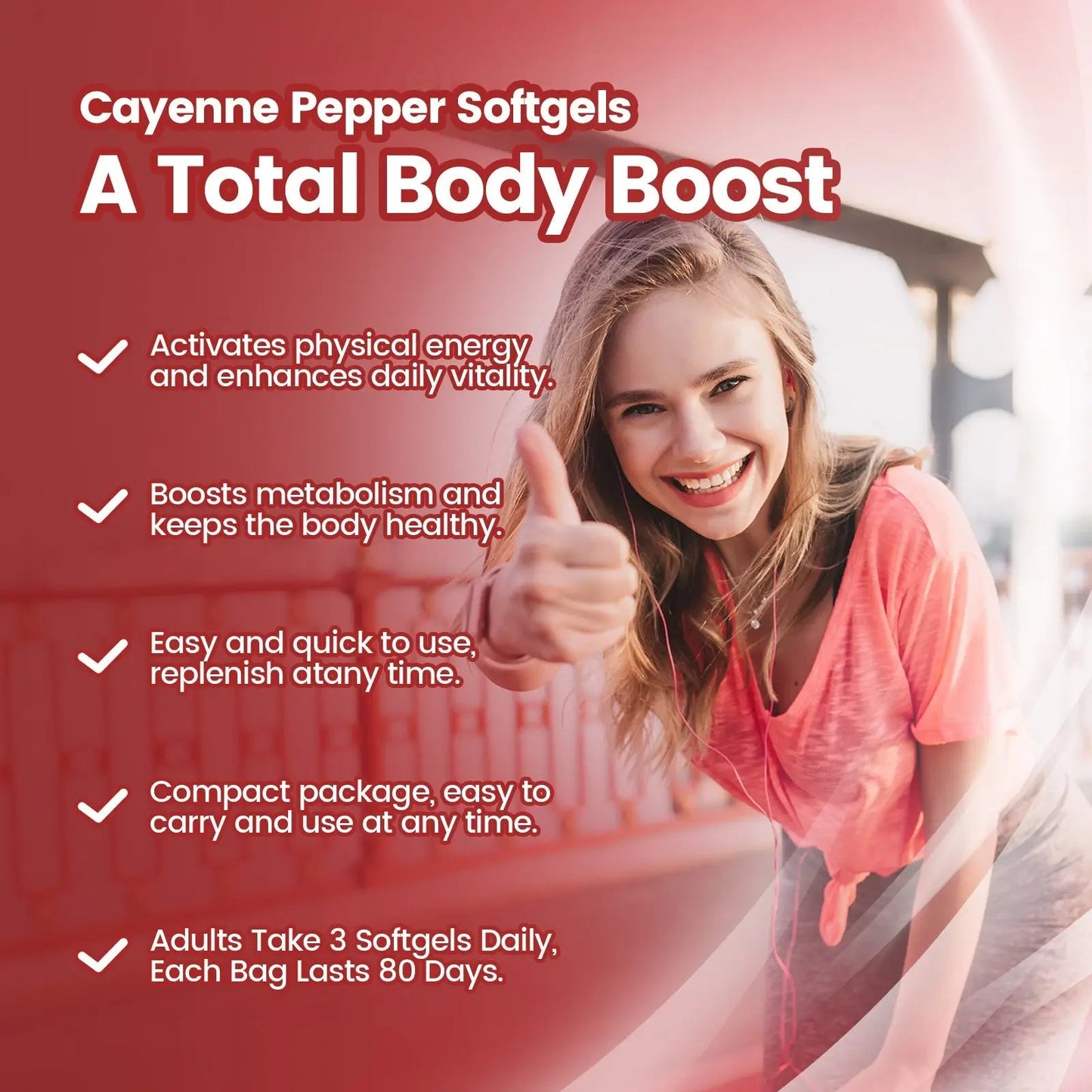 VitalFlow™ Cayenne Softgels