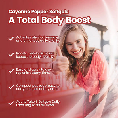 VitalFlow™ Cayenne Softgels