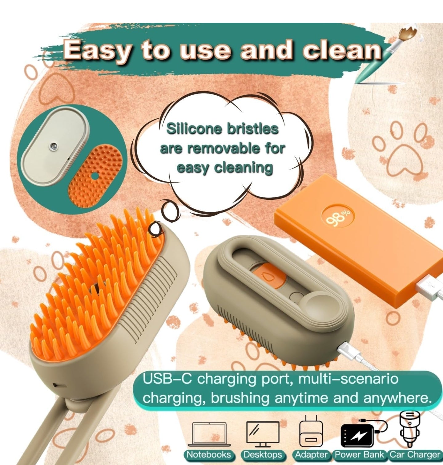 Ultimate Pet Grooming Brush