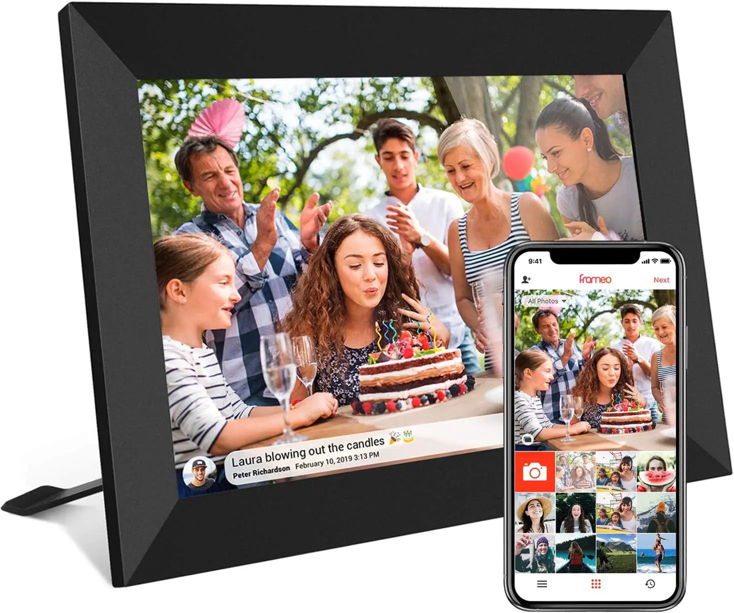 Memory Keeper™ Smart WiFi Digital Picture Frame