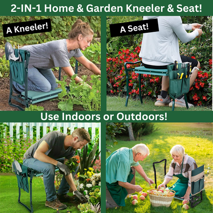 Garden Kneeler Pro Deluxe™ 2024