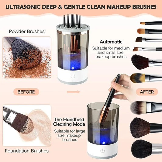 BrushEase Makeup QuickClean Station