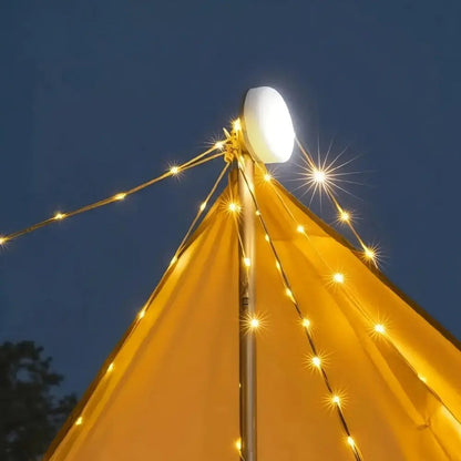 Ultimate SolarGlow™ Retractable String Lights