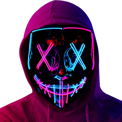 GlowRiot™ Halloween Festival Mask